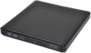 5sssallefaa Unidade externa Bluray USB 3.0 Unidade óptica Bd-Rw Gravador Portatil Blu-Ray Player externo Cd/DVD Rw para PC/Laptop/Apple (Cor: A)
