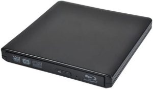 5sssallefaa Unidade externa Bluray USB 3.0 Unidade óptica Bd-Rw Gravador Portatil Blu-Ray Player externo Cd/DVD Rw para PC/Laptop/Apple (Cor: A)