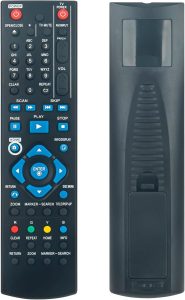 AKB73215301 Comandante de controle remoto substituído adequado para reprodutores de Blu-ray Disc DVD de rede LG BD530 BD550 BD555C Full HD Bluray Players