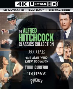 ALFRED HITCHCOCK CLASSICS COLLECTION (4K ULTRA HD/BLU-RAY/DIGITAL)