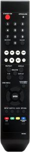 Controle remoto BD de substituição compatível com Insignia BD005 NS-BRDVD4 NS-WBRDVD2 NS-WBRDVD2-CA NS-BRDVD4-CA Blu-Ray Disc DVD Player