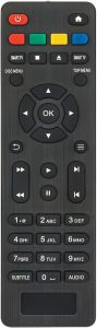 ECONTROLLY Controle remoto de substituição RC-5810 996580001284 compatível com Philips Blu-Ray Player BDP5700/12 RC5820 BDP2510B/12 BDP2110/05 Blu-ray BD DVD Player