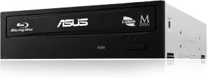 Gravador Interno - SATA - Blu-ray - DVD/CD - ASUS - Preto - BW-16D1HT