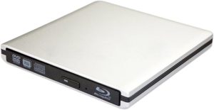 JOYIN-BURN Gravador de Blu-ray externo de alumínio 6X BD Writer CD DVD Drive USB 3.0 USB-C Disc Burner Player Writer Blu-ray Player compatível com iMac MacBook Pro/Air iMac todos os laptops e