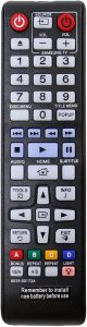 Novo controle remoto de substituição AK59-00172A adequado para SAMSUGN Blu-ray Disc Player BD-F5700 BD-J5100 BD-J5900 BD-J5700 BDF5700 BDJ5100 BDJ5900 BDJ5700 BD-F5700ZA UBD-KK 8500 BD-HM57C BD-HM59