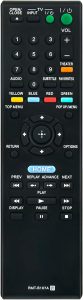 RMT-B107A Substituir DVD Player Remote Commander compatível com Sony Blu-ray Disc Player BDP-S270 BDP-S370 BDP-S470 BDP-S570 BDP-BX37 BDP-BX57 BDP-S270/WM BDP-S570/WM RMTB107A BDPBX37 BDPBX5 7 BDPS370