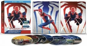 SteelBook Spider-Man Legacy Collection (Blu-ray+Digital HD) DVD