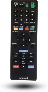 Substituição de controle remoto universal para Sony BDP-S580 BDP-S5100 BDP-S590 BDP-S185 BDP-S480 BDP-BX37 BDP-S390 BDP-BX58 Blu-ray Disc Player